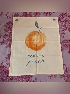 Small peach tapestry